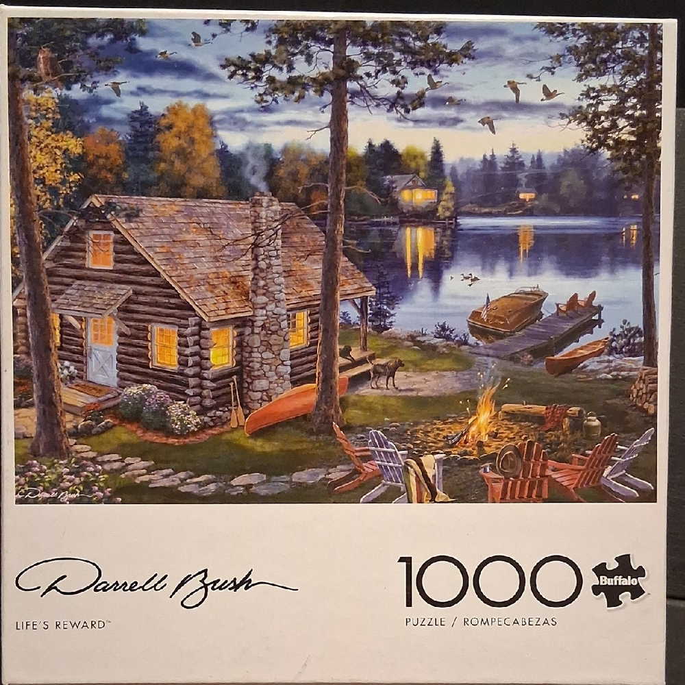 Buffalo Games Lakeside Retreat Puzzle - 1000 Pieces